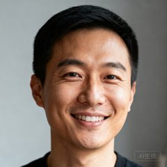 一位30岁左右男性用户的头像照片，面带微笑，背景为简约的室内环境。